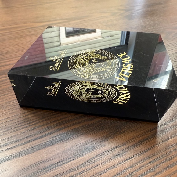 Versace Accessories - Versace X Rosenthal Acrylic Glass Collectible | Countertop/Table Display